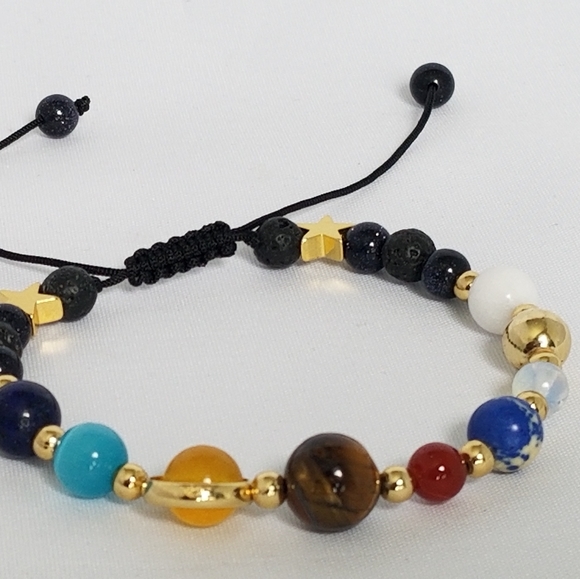 Solar System Universe Planets Energy Bracelet - Picture 2 of 7